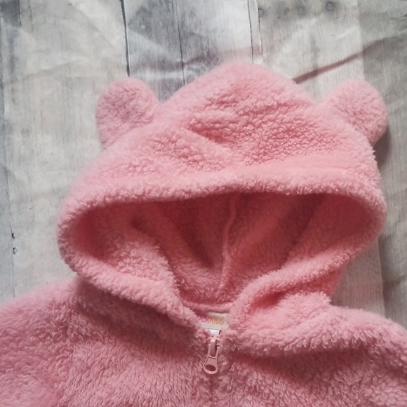 Pink teddy bear jacket - Picture 2 of 3
